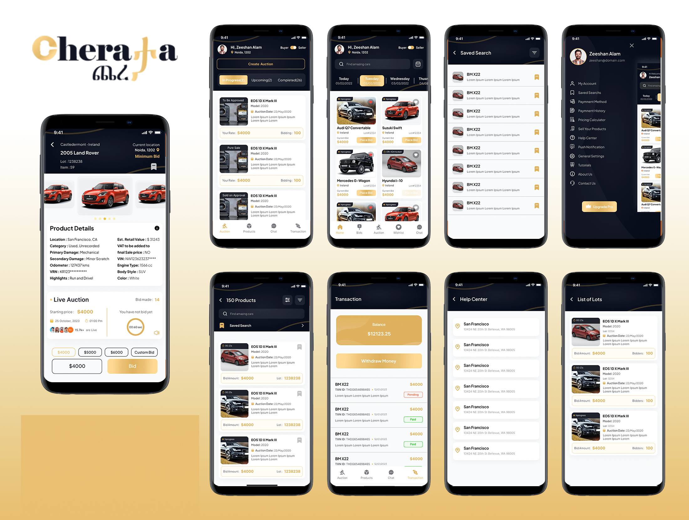 iOS booking app UI UX design Austin travel appointment app